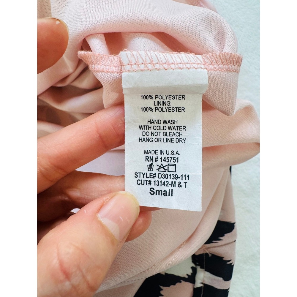 Peach‎ Love California Pink Leopard Minidress Camisole Tank Top Made in USA - Picture 6 of 7